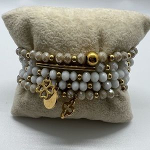 Crystals nude earth colors